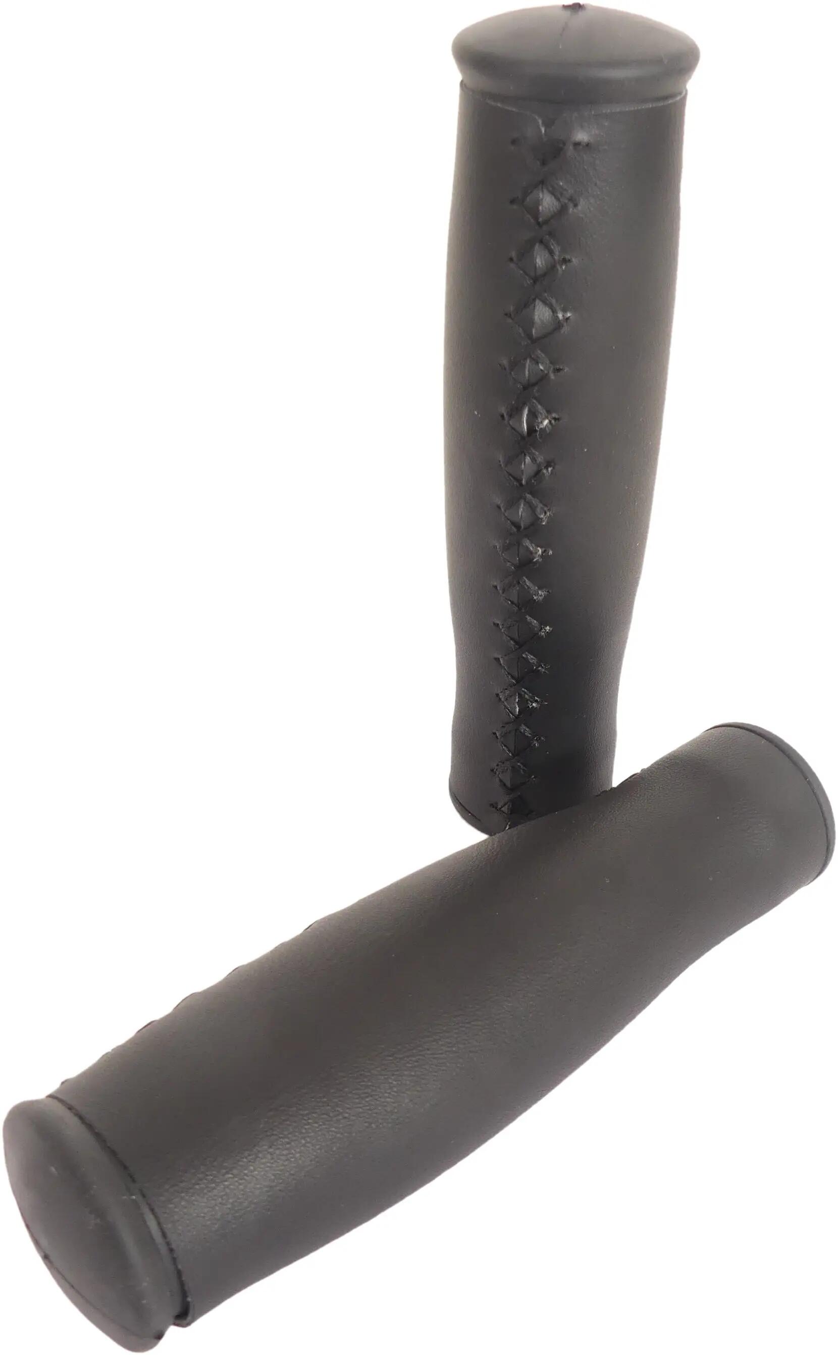Poignées en cuir synthétique Edge City 135mm Noir - Élégantes et Durables 4/4