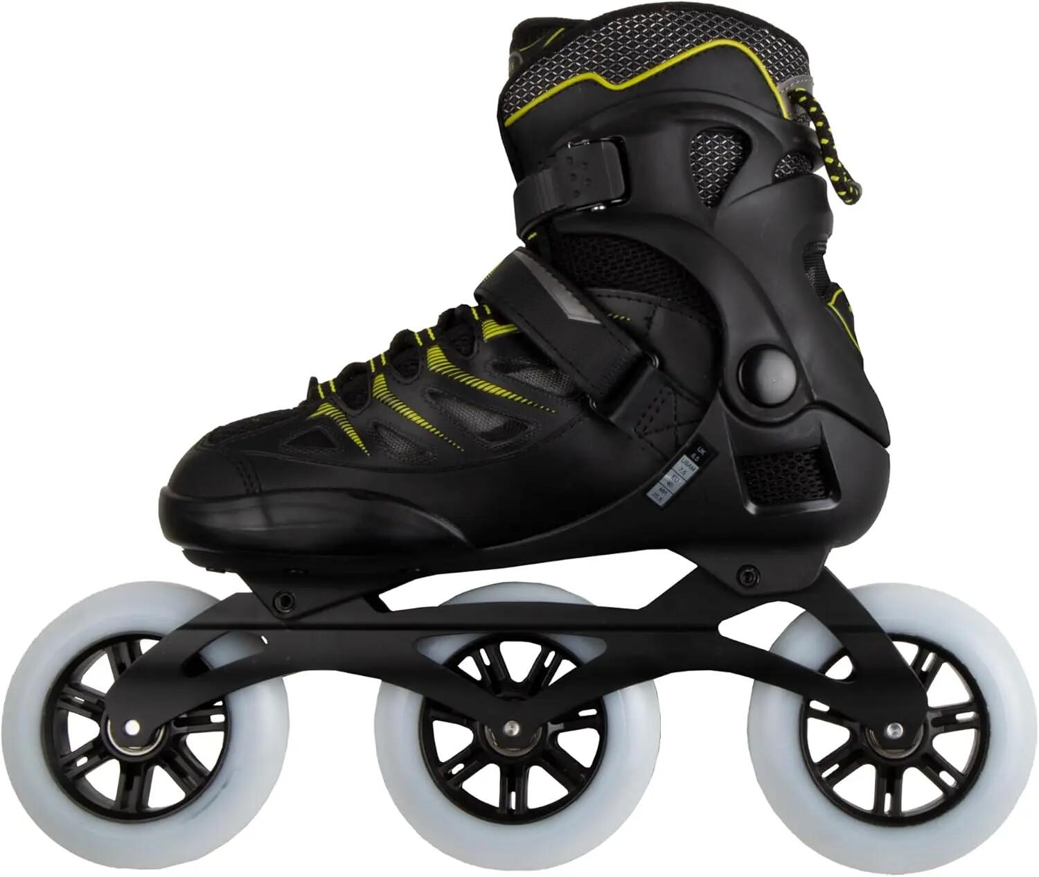 Fitness inline skates voor volwassenen GHIBLI VERSO Zwart 2/4