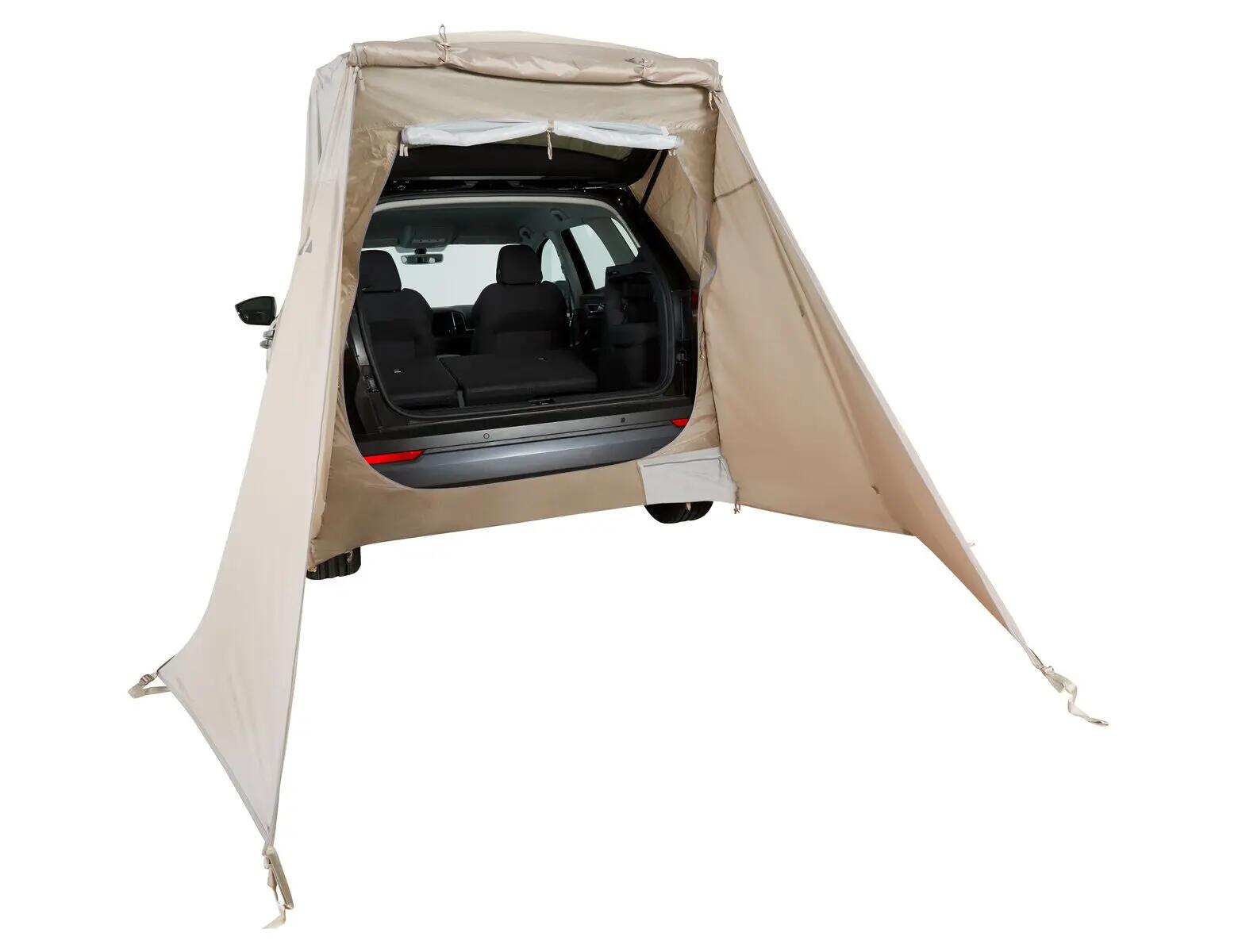 Fahrzeug-Zelt Drive Trunk linen 3/4