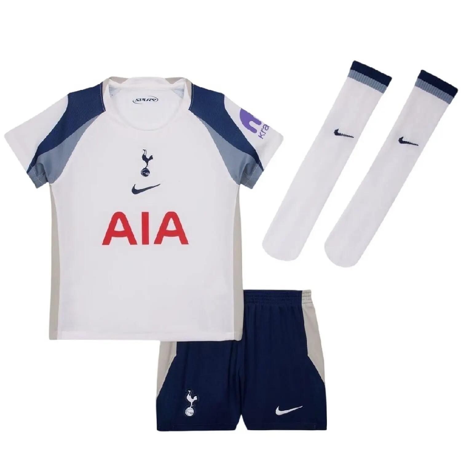 Nike Childrens/Kids 2025/2026 Tottenham Hotspur FC Football Kit Set