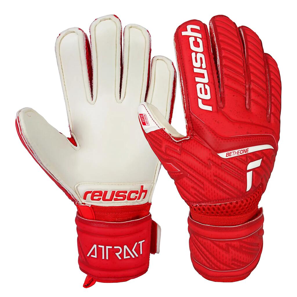 Reusch goalkeeper glove - Attrakt Silver Junior