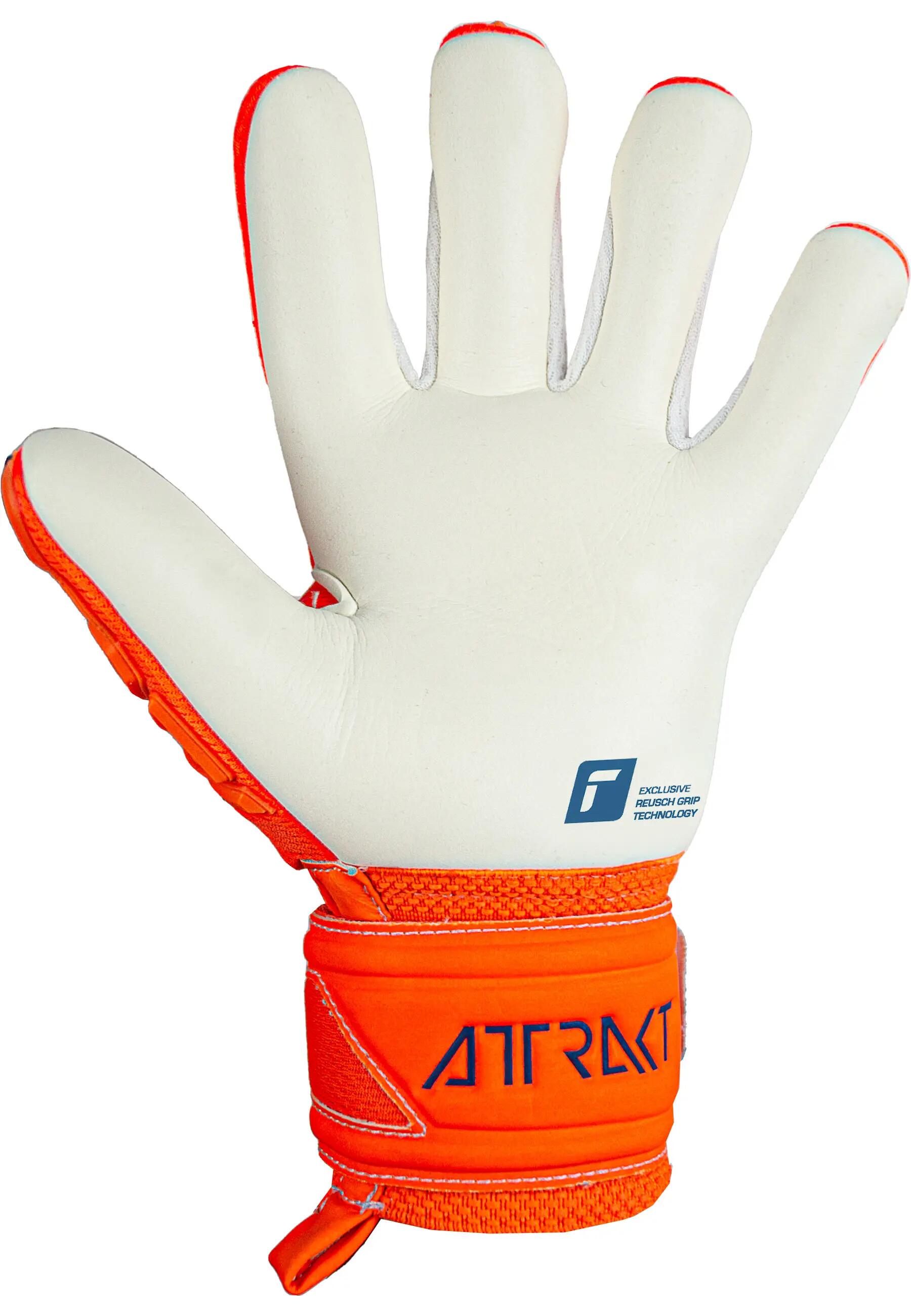 REUSCH Gants de gardien Attrakt Freegel Silver Junior 3/10