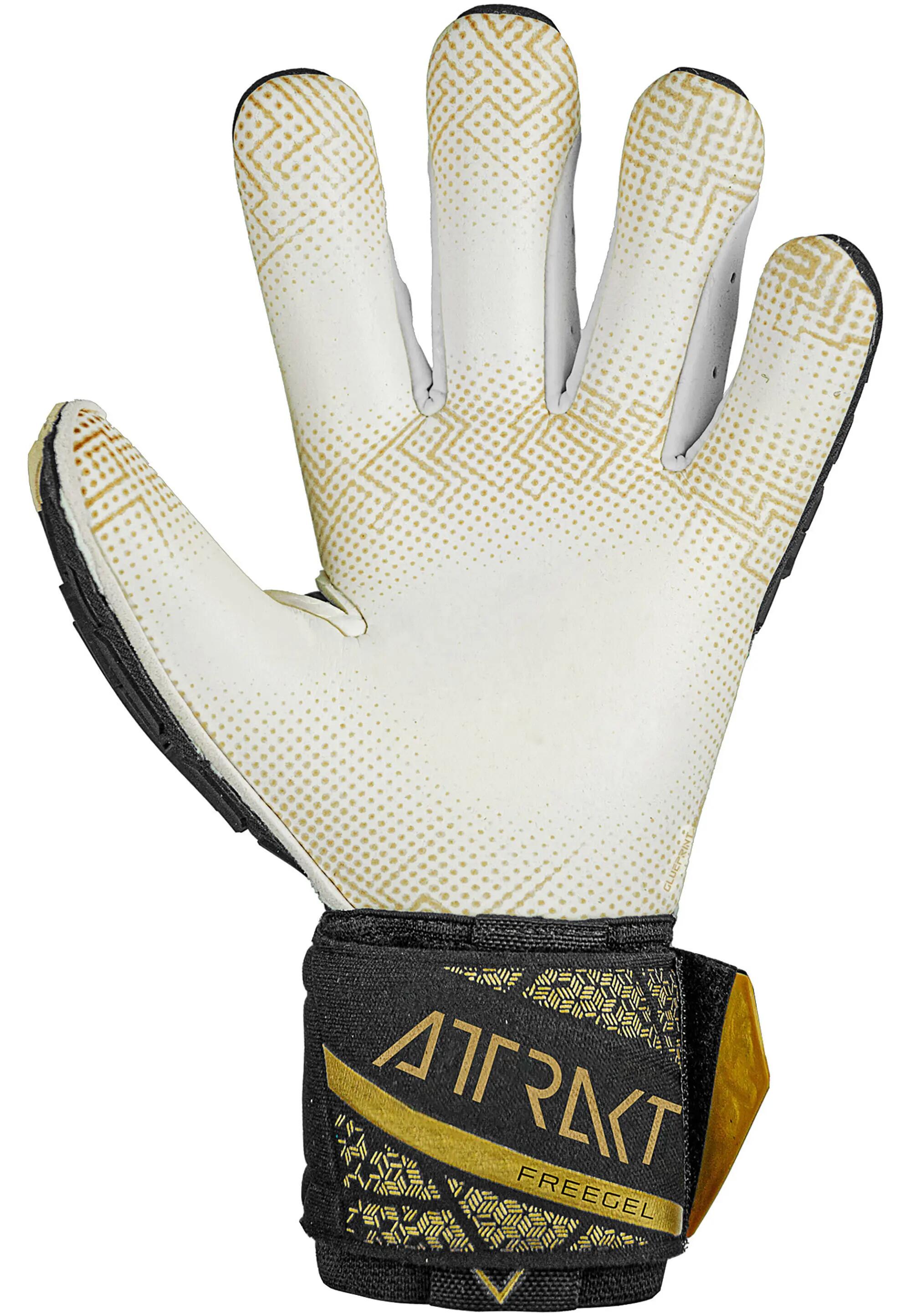 Torwarthandschuh Attrakt Freegel Gold X GluePrint 3/8