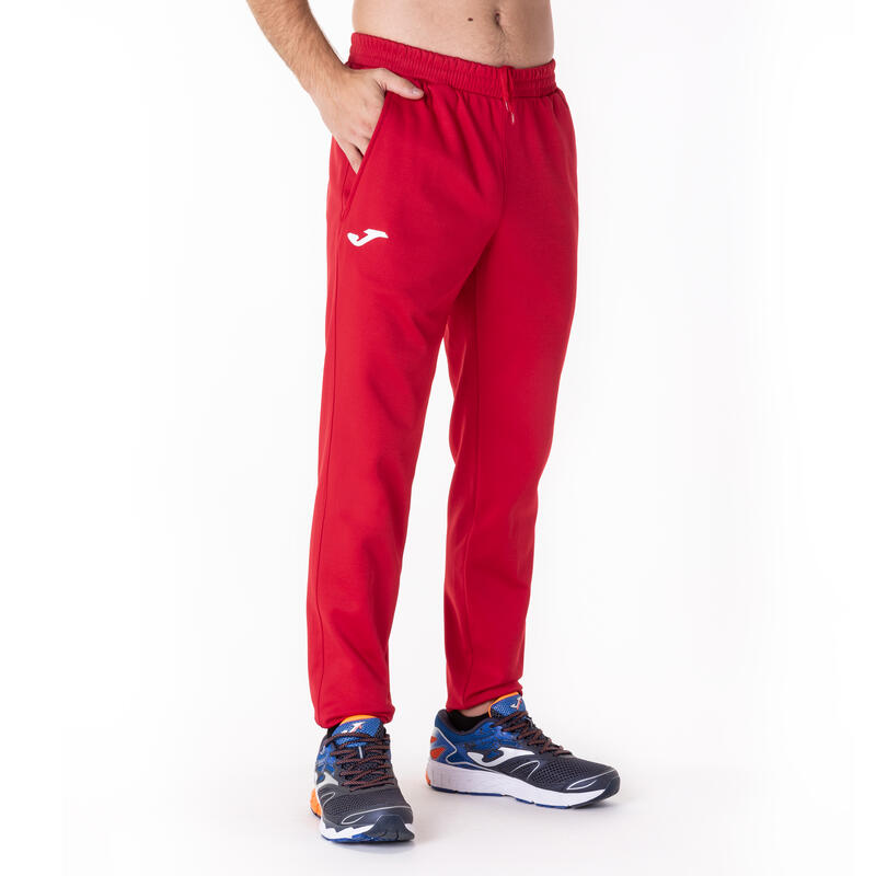 Pantalón Largo Fútbol Hombre Joma Cleo II Rojo