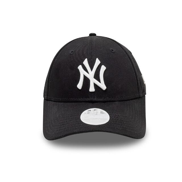 Női baseball sapka, New Era 9FORTY New York Yankees MLB Cap, fekete