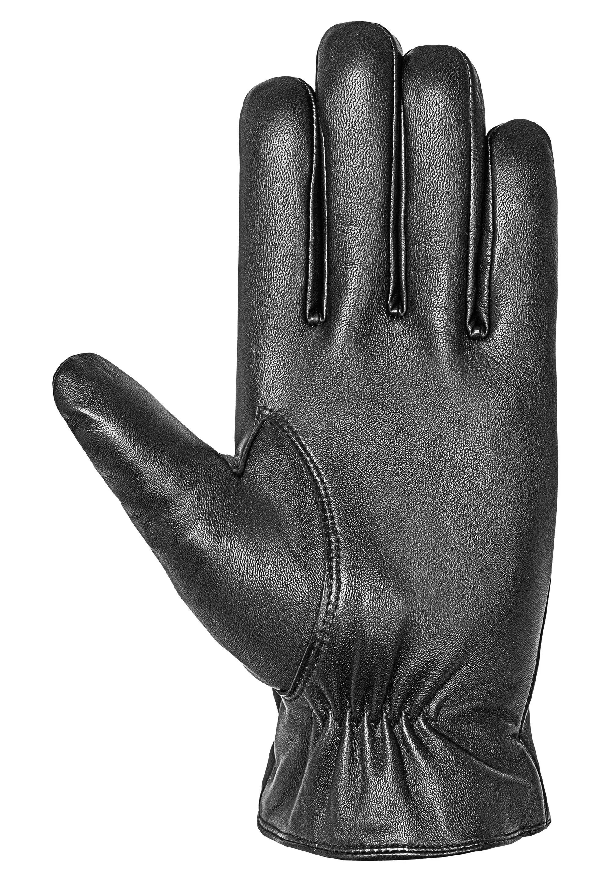 REUSCH Fingerhandschuhe Reusch Leather Glove Man 3/8