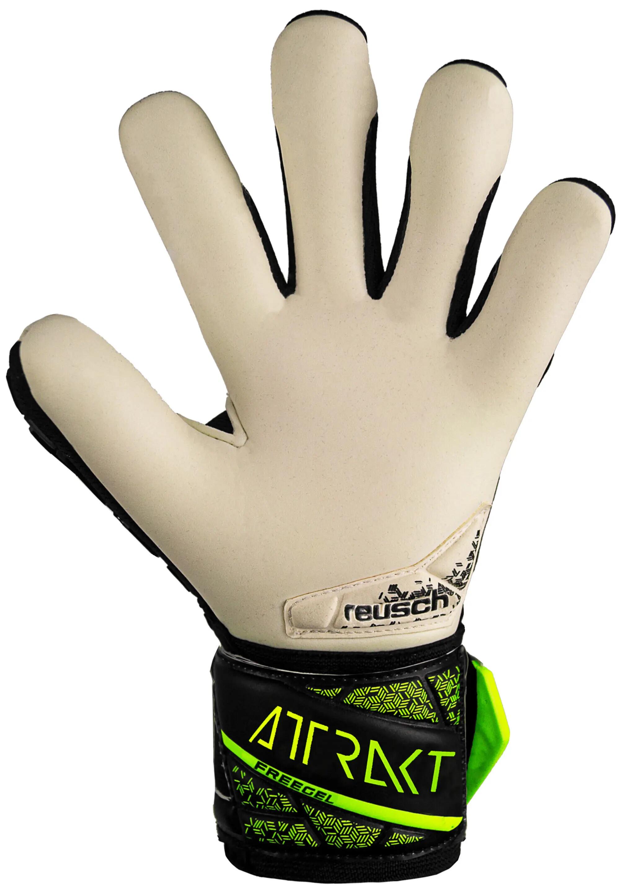 Guanti portiere per bambini Reusch Attrakt Freegel Gold 3/7