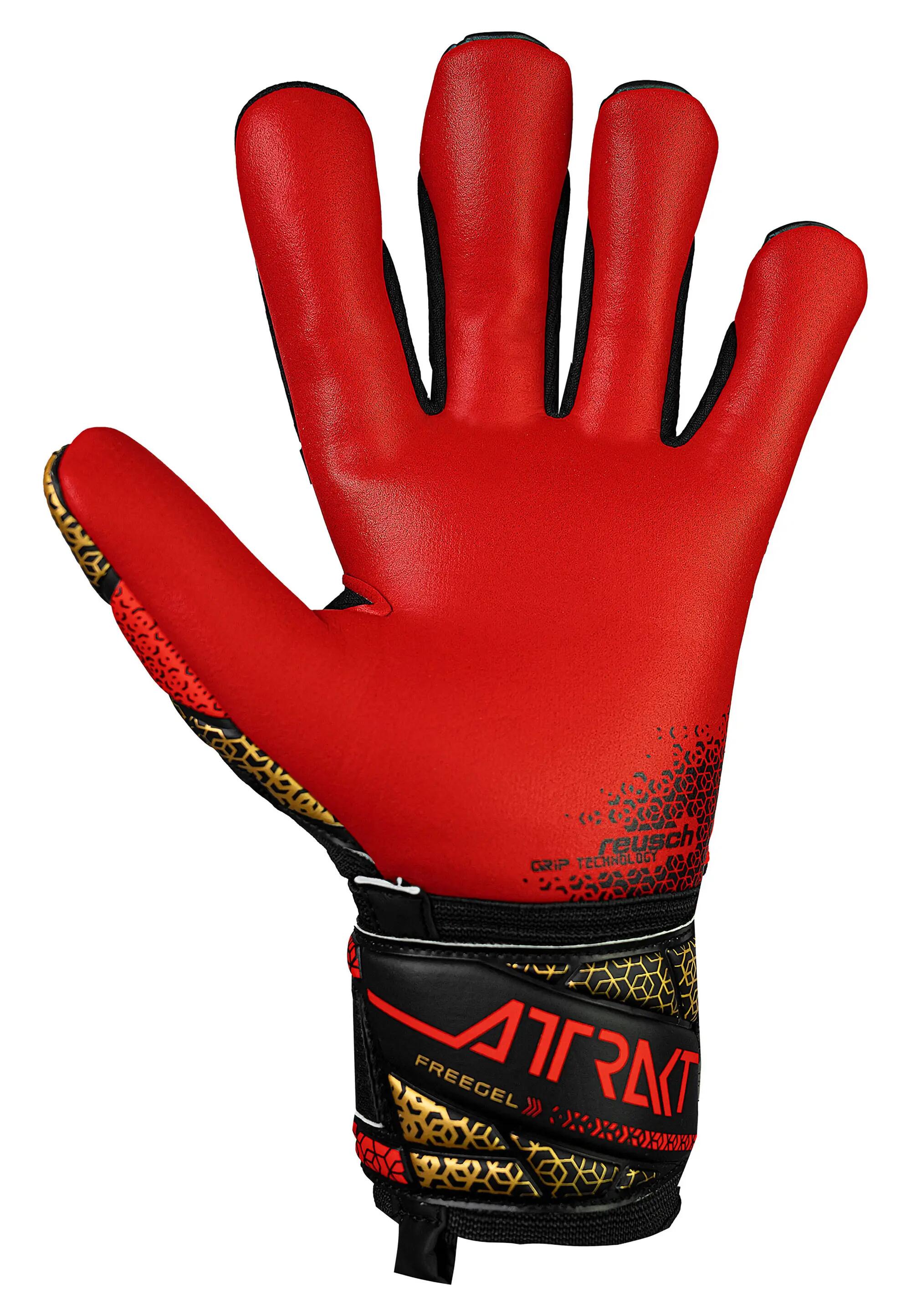Torwarthandschuhe Kinder Reusch Football Attrakt Freegel Silver 3/7