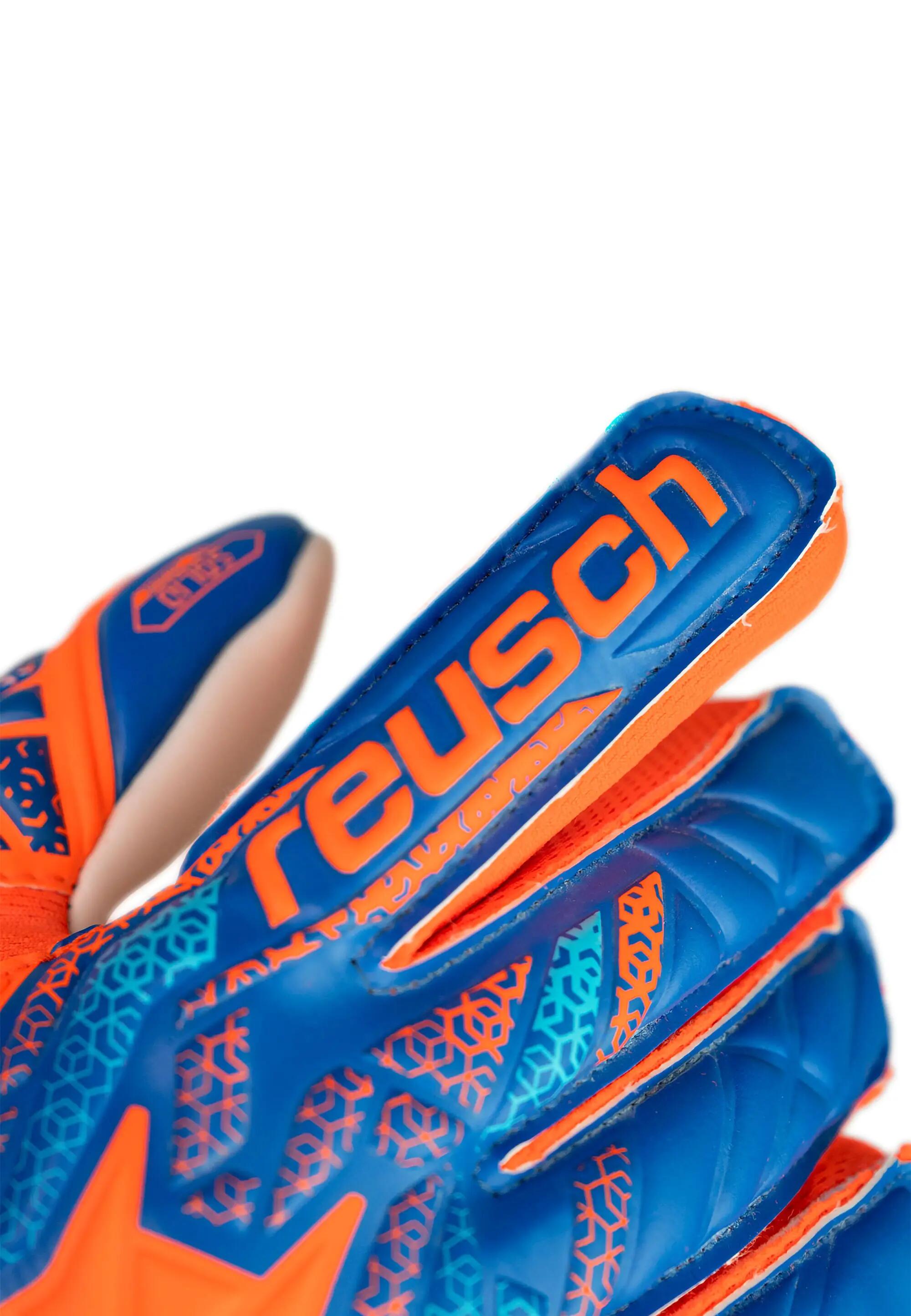 REUSCH Gants de gardien de but Attrakt Starter Solid Finger Support Junior 5/7