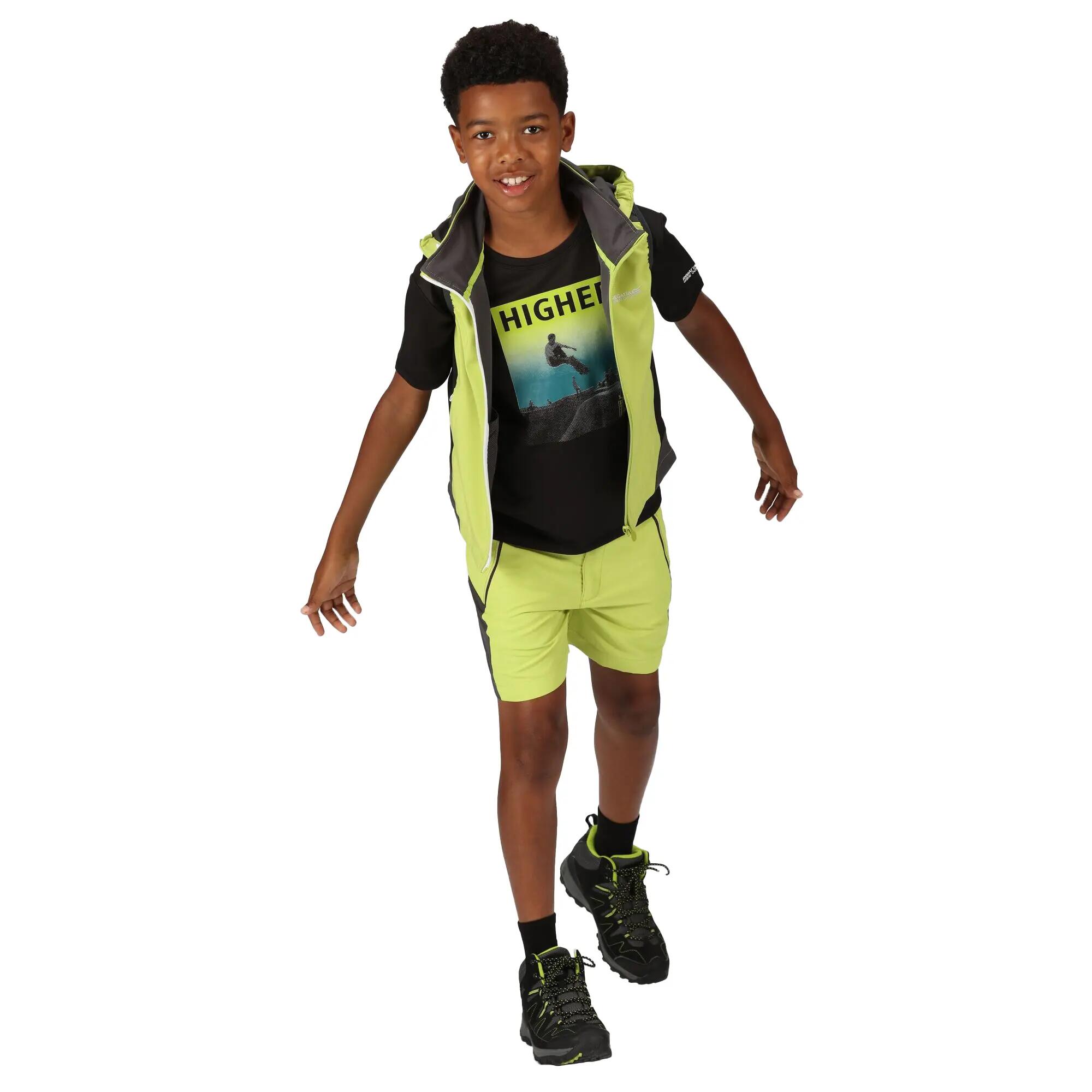 Veste Sans Manches ACIDITY Enfant (Vert Algue / Gris Phoque) 1/7
