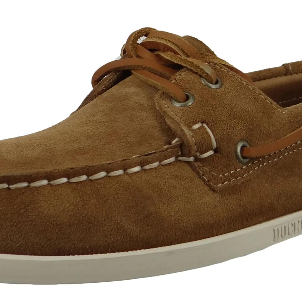 Shoes Sebago Portland in Brown Nubuck Leather