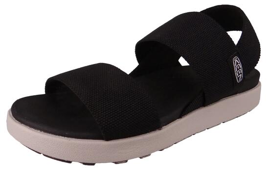 Keen Damen Trekking Sandalen Sandalen Elle Backstrap 1022620 Schwarz