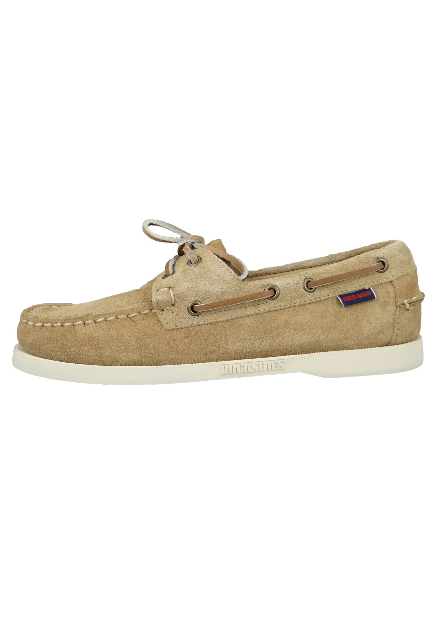 CHAUSSURES BATEAU POUR HOMME EN SUEDE DOCKSIDES PORTLAND FLESH OUT 3/6