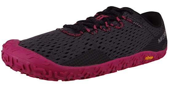 Merrell Damen Halbschuhe Vapor Glove 6 Barefoot J067722 Grau
