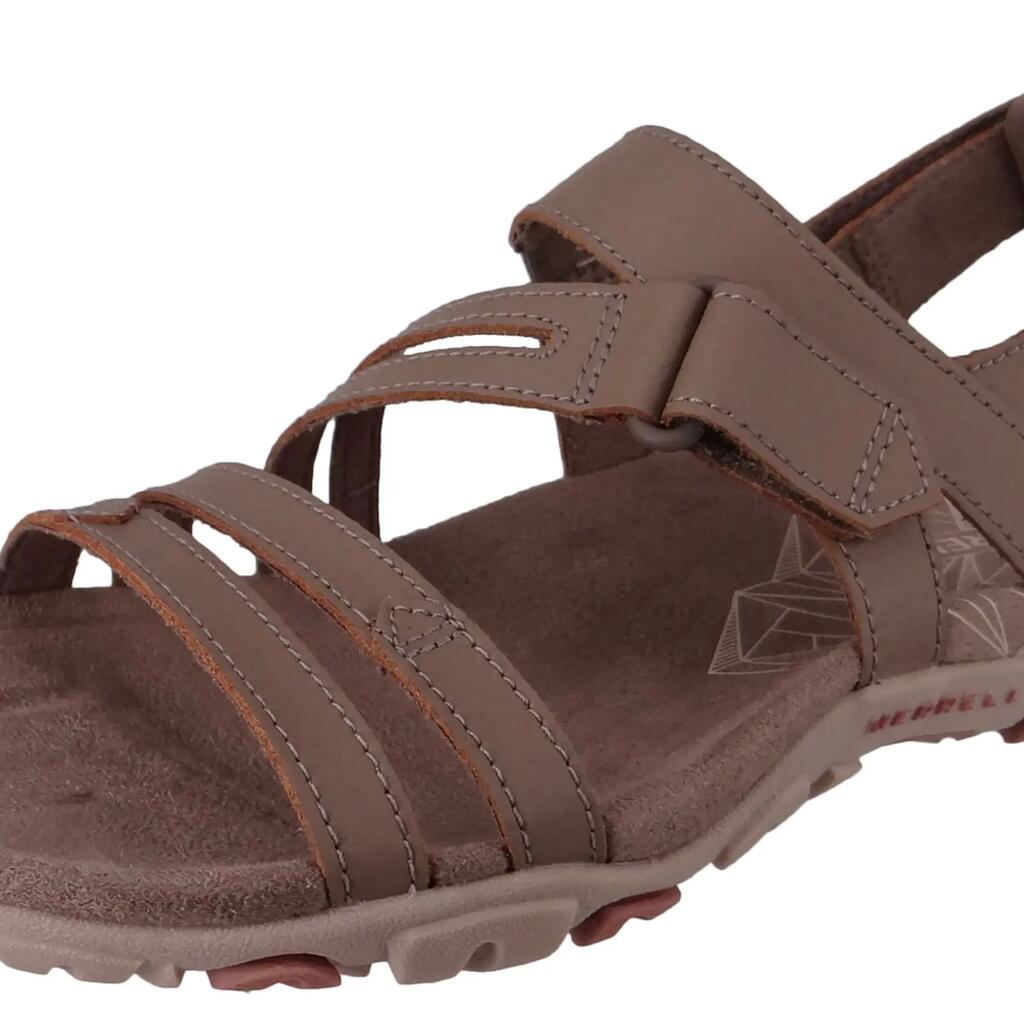 Womens/Ladies Sandspur Rose Leather Sandals (Brown)