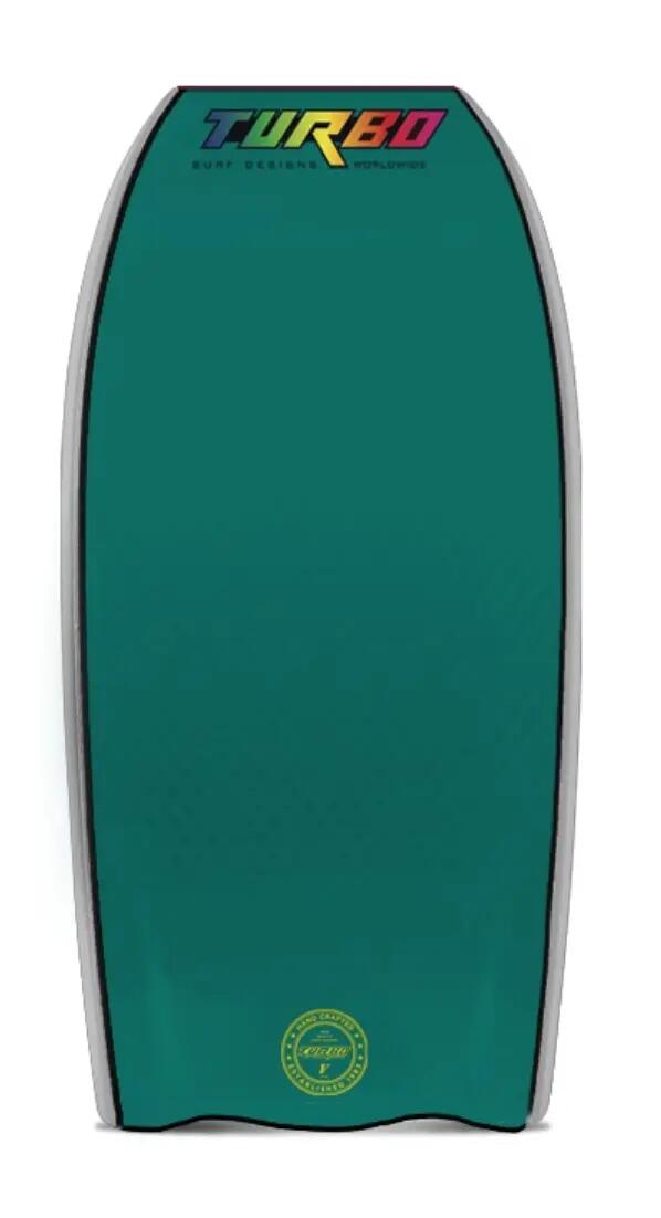Bodyboard Turbo 5 Weiß/Mallardgrün 42 3/3