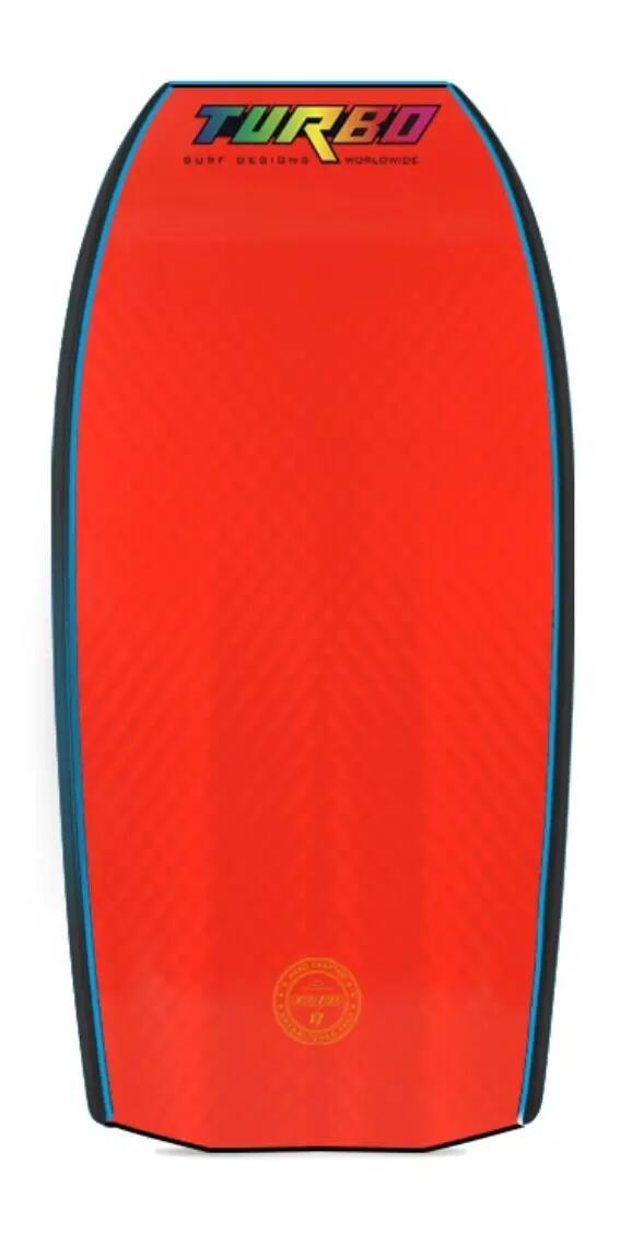 Bodyboard Turbo 6 RX Marineblau/Rot 41,5 3/3