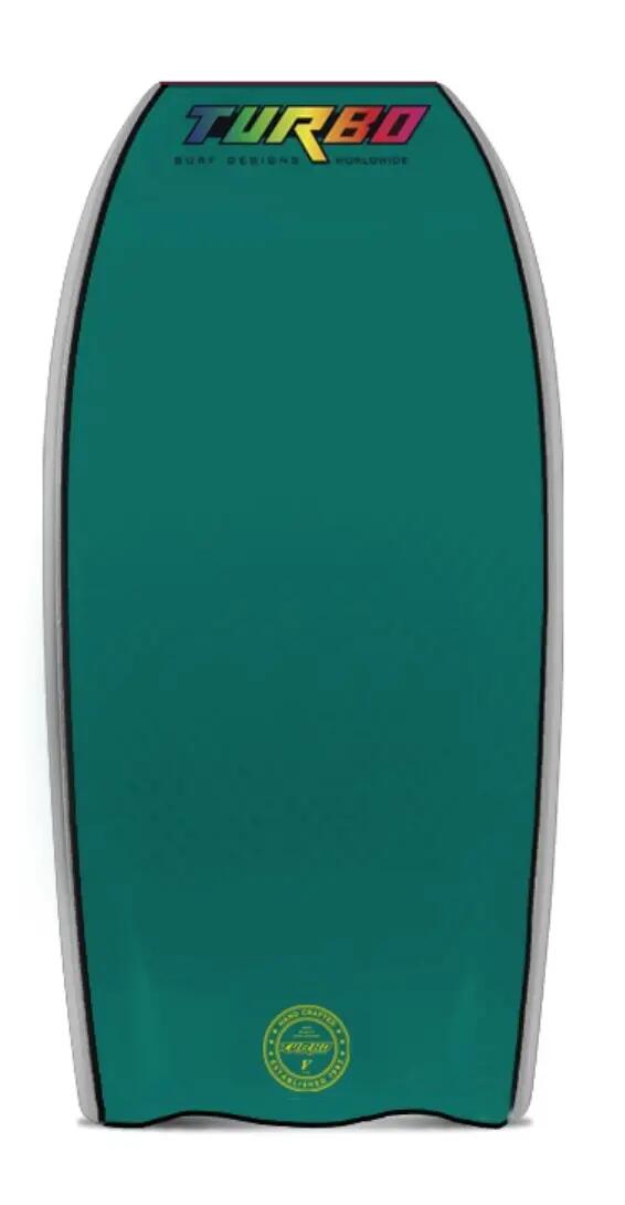 Bodyboard Turbo 5 Weiß/Mallardgrün 41,5 3/3