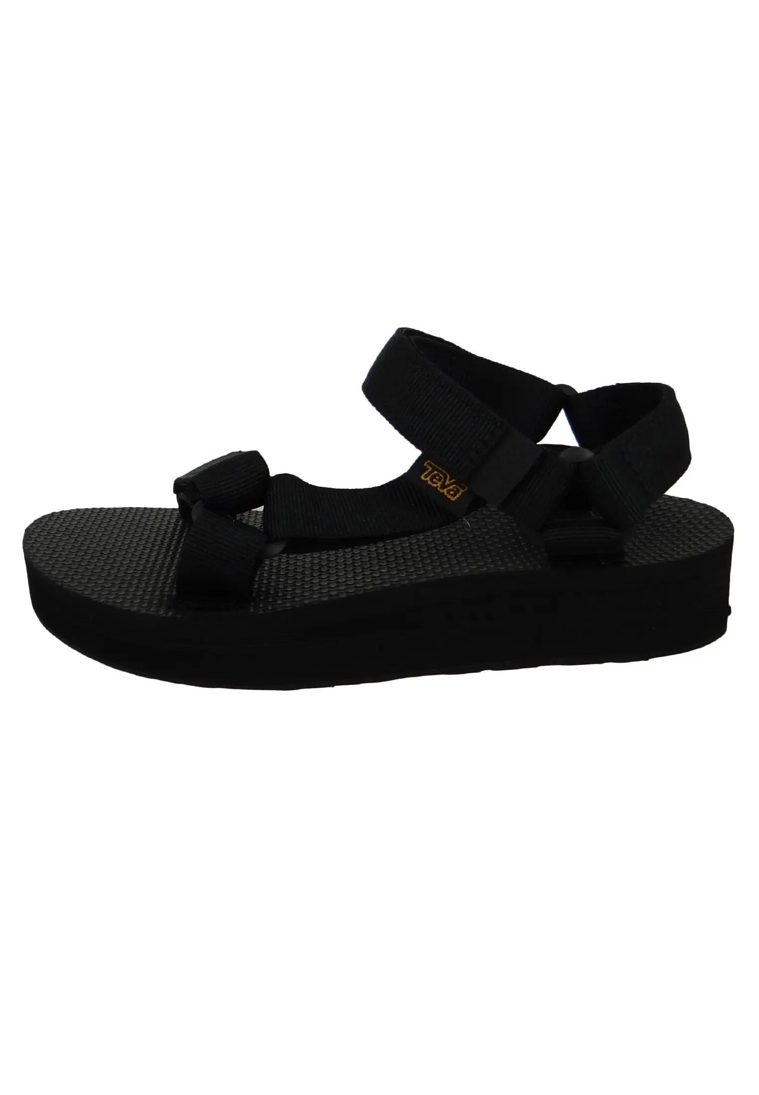 Teva Damen Trekking Sandalen Midform Universal 1090969 Schwarz 3/7