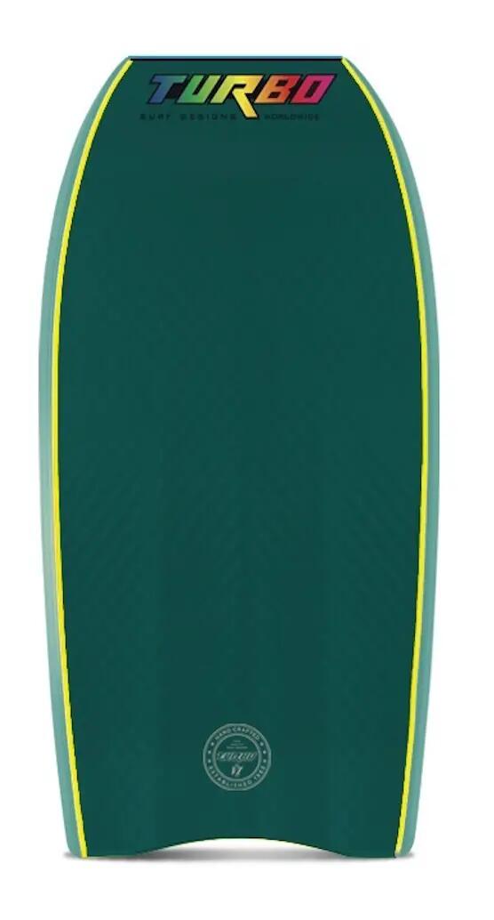Bodyboard Turbo 6 Stahlgrün/Mallardgrün 41 3/3