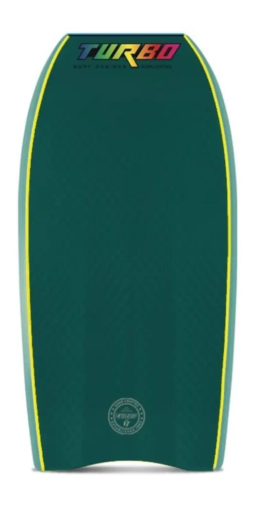 Bodyboard Turbo 6 Stahlgrün/Mallardgrün 42 3/3