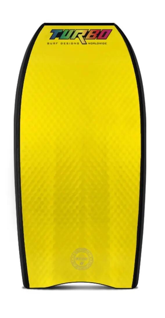 Bodyboard Turbo 6 Schwarz/Gelb 41,5 3/3