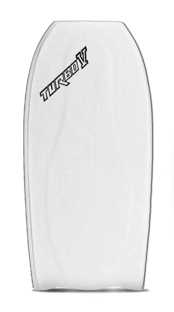 Bodyboard Turbo 5 Weiß/Mallardgrün 41,5 2/3