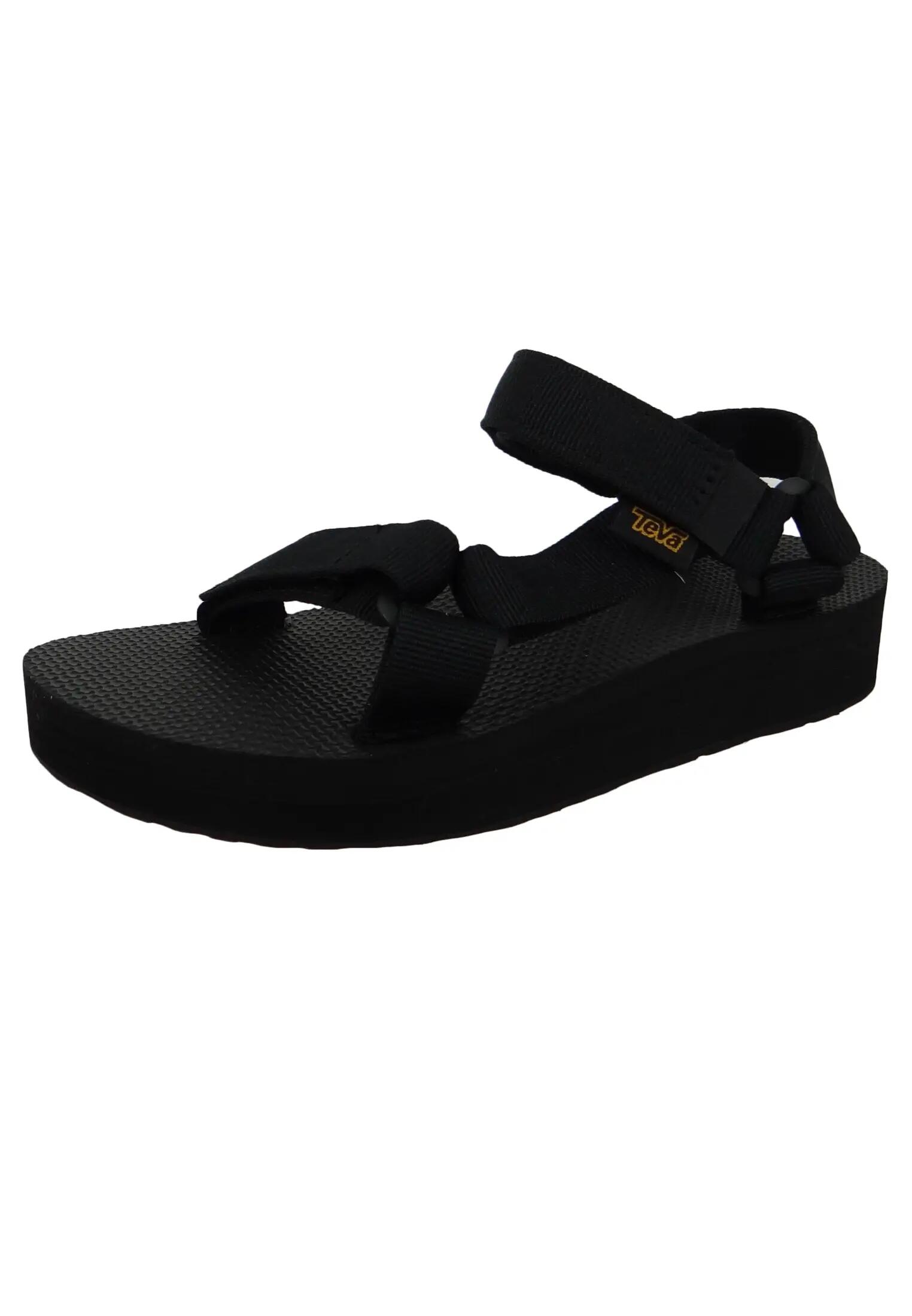 Teva Damen Trekking Sandalen Midform Universal 1090969 Schwarz 2/7
