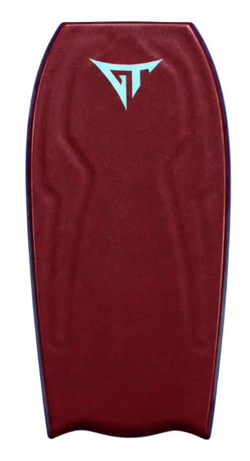 Bodyboard GT Mega-T Dunkelbraun/Türkis 41,5 2/3