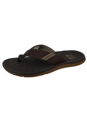 Reef Herren Zehentrenner Sandalen Santa Ana Zehentrenner CI4651 Braun