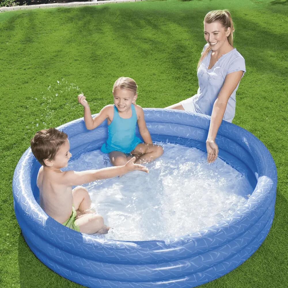 Ø 152 x 30 cm Bestway Kinderzwembad rond - Blauw 2/7