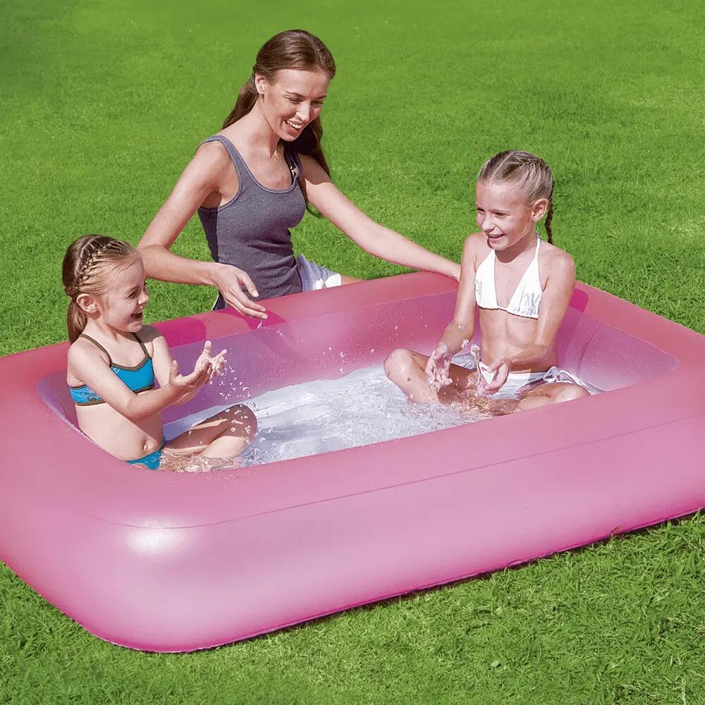Bestway Baby zwembad aquababes 165x104x25 cm | blauw 2/7