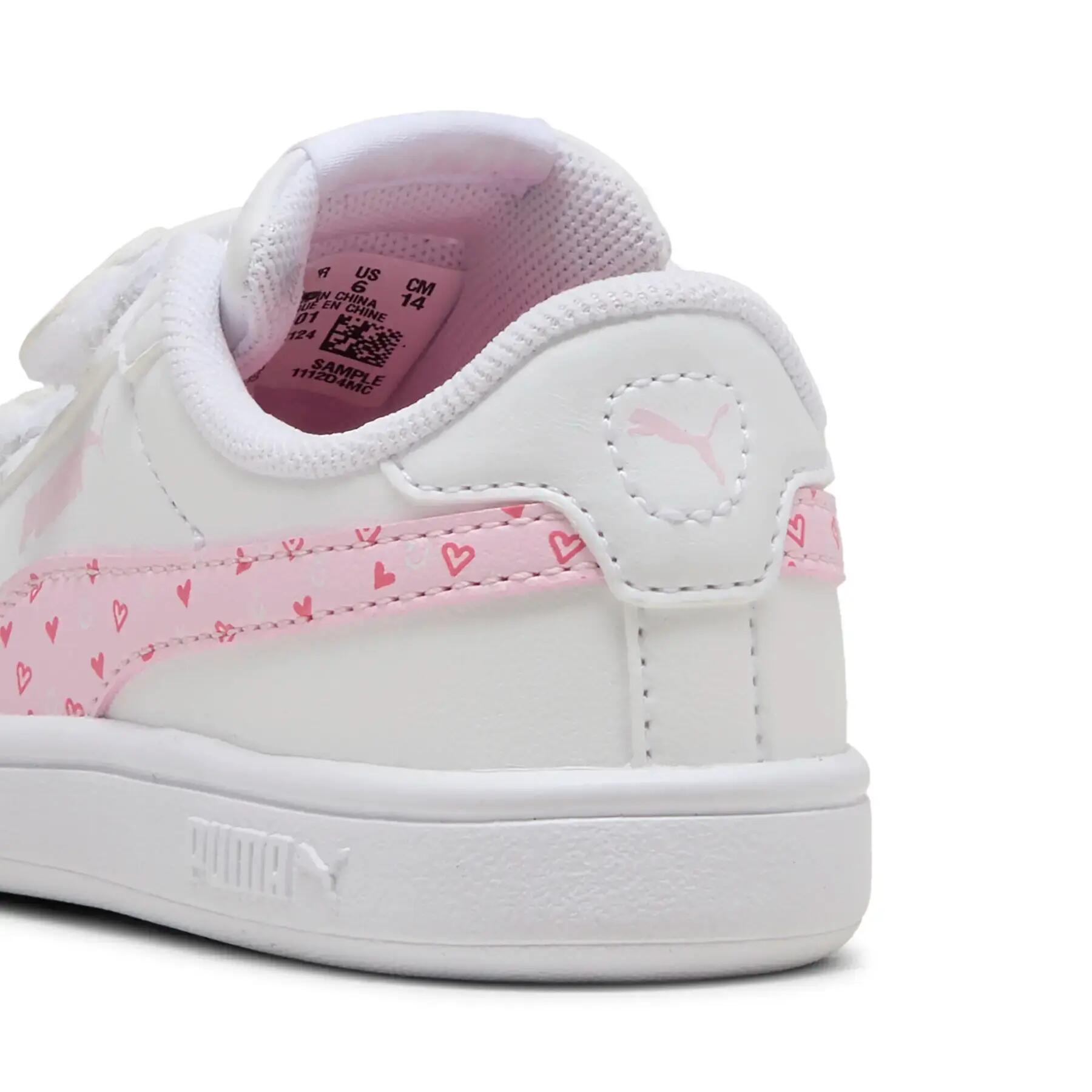 Zapatillas niña Puma Puma Smash 3.0 Hearty 6/6