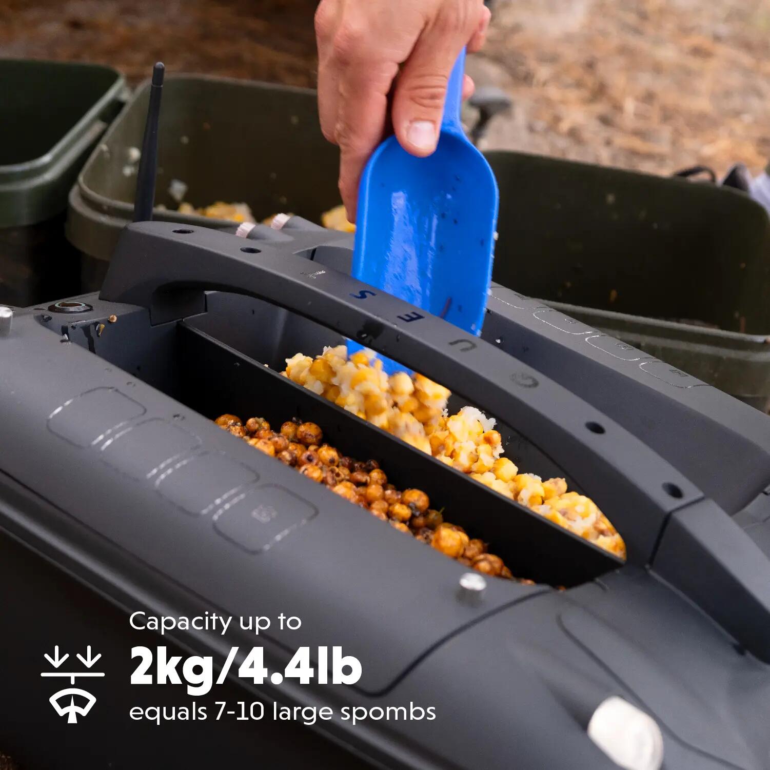 Deeper Quest voerboot met CHIRP-sonar en GPS-autopiloot 5/7