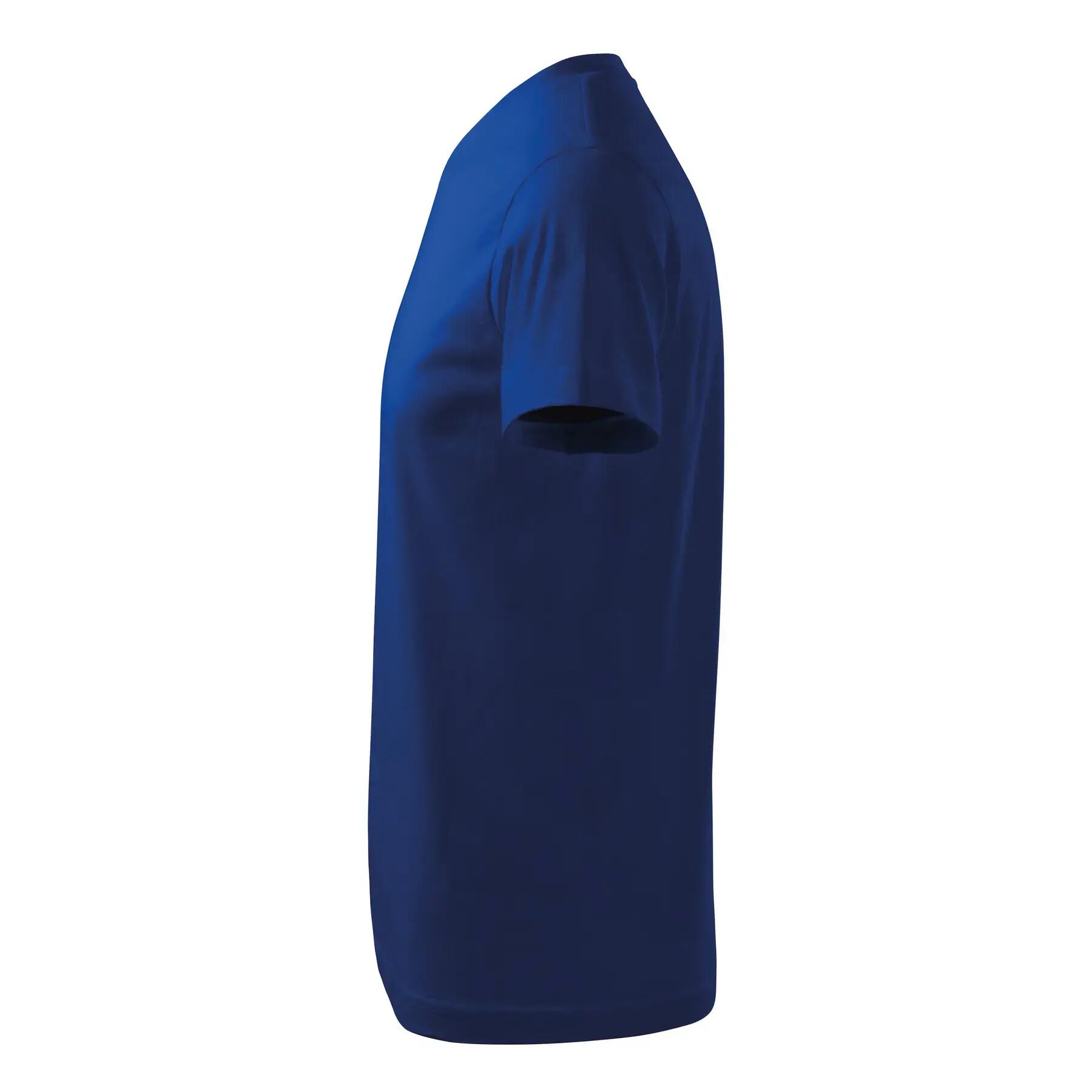Maglietta Pesante Scollo A V Adulto Unisex Adler Blu 5/5