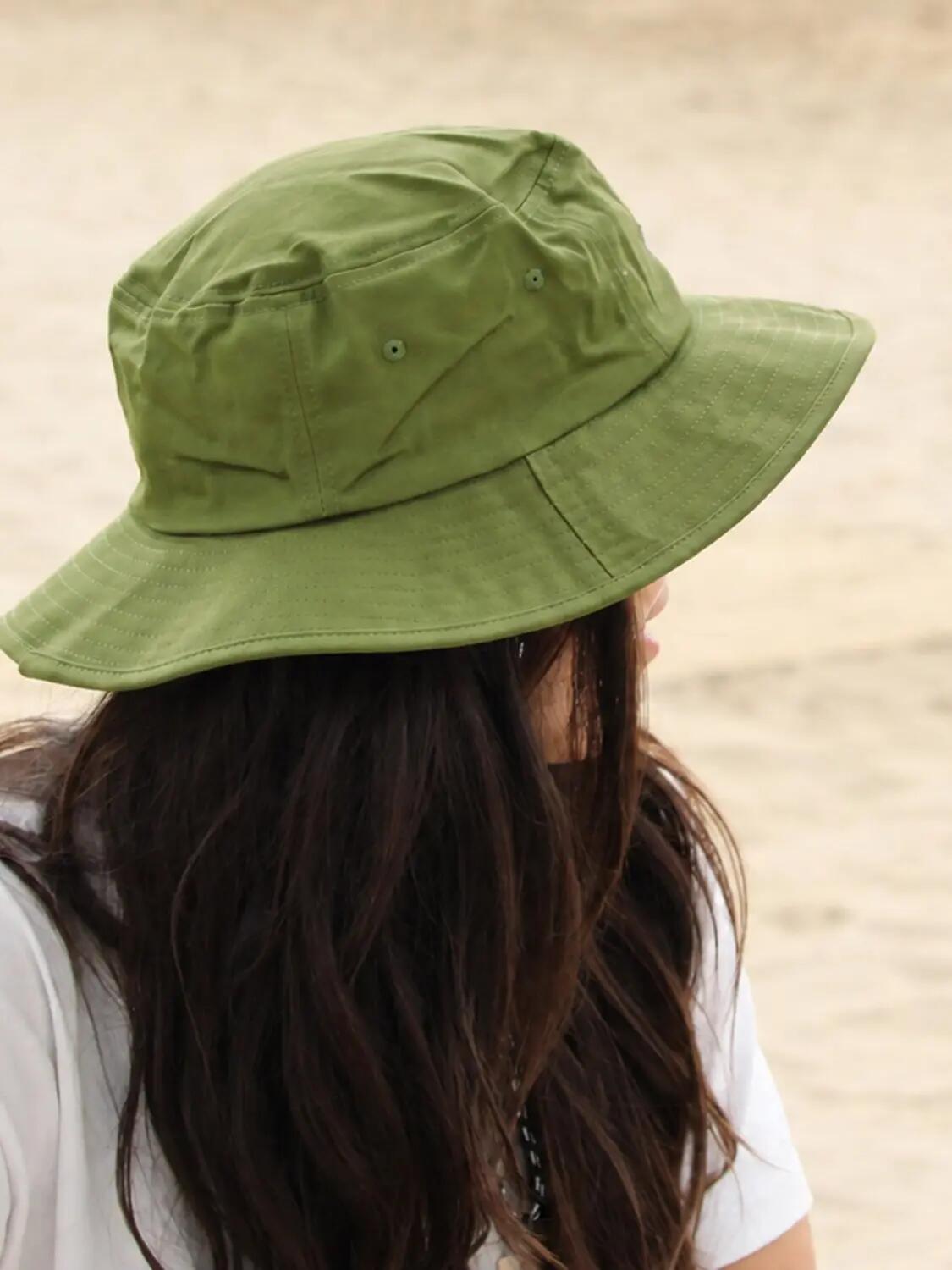 Sombrero Senderismo - Trekking - algodón -  Adulto / Talla única (Oliva) 4/5