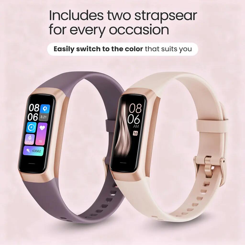 Smartwatch Vitéa – Hartslagmeter en 2 Bandjes 11/11