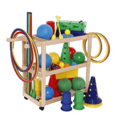 KIT PER PALESTRA COMPLETO DI CARRELLO