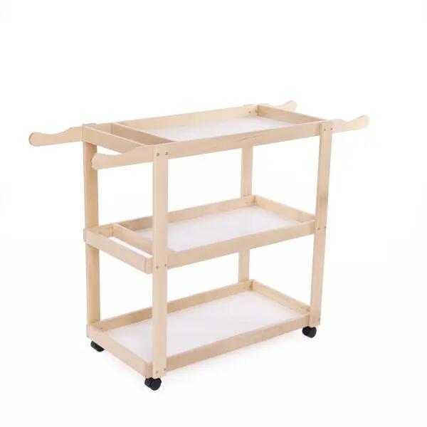 CARRELLO PSICOMOTORIO IN LEGNO 2/4