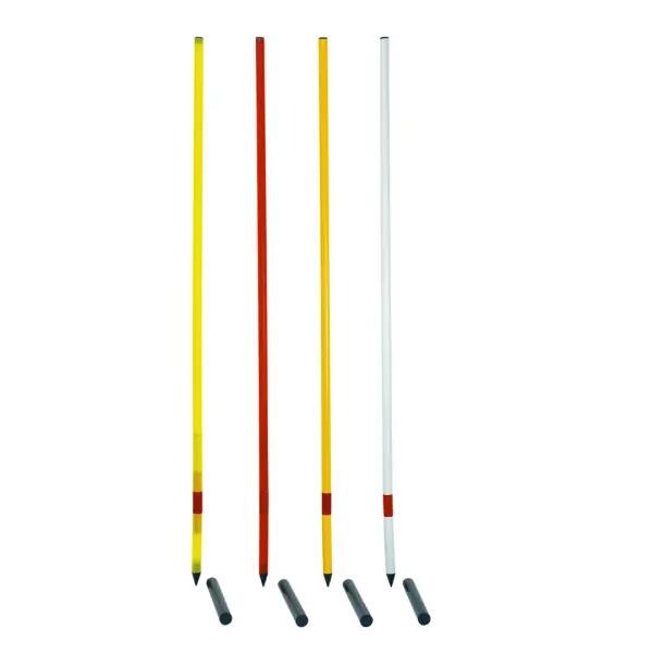 KIT 4 PALI FLUO CALCIO ANGOLO 2/3