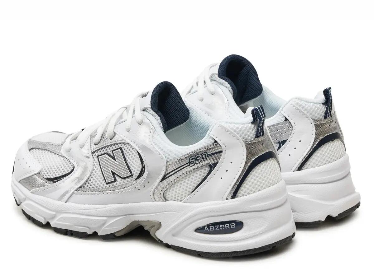 New Balance 530 White Natural Indigo (GS) 6/6