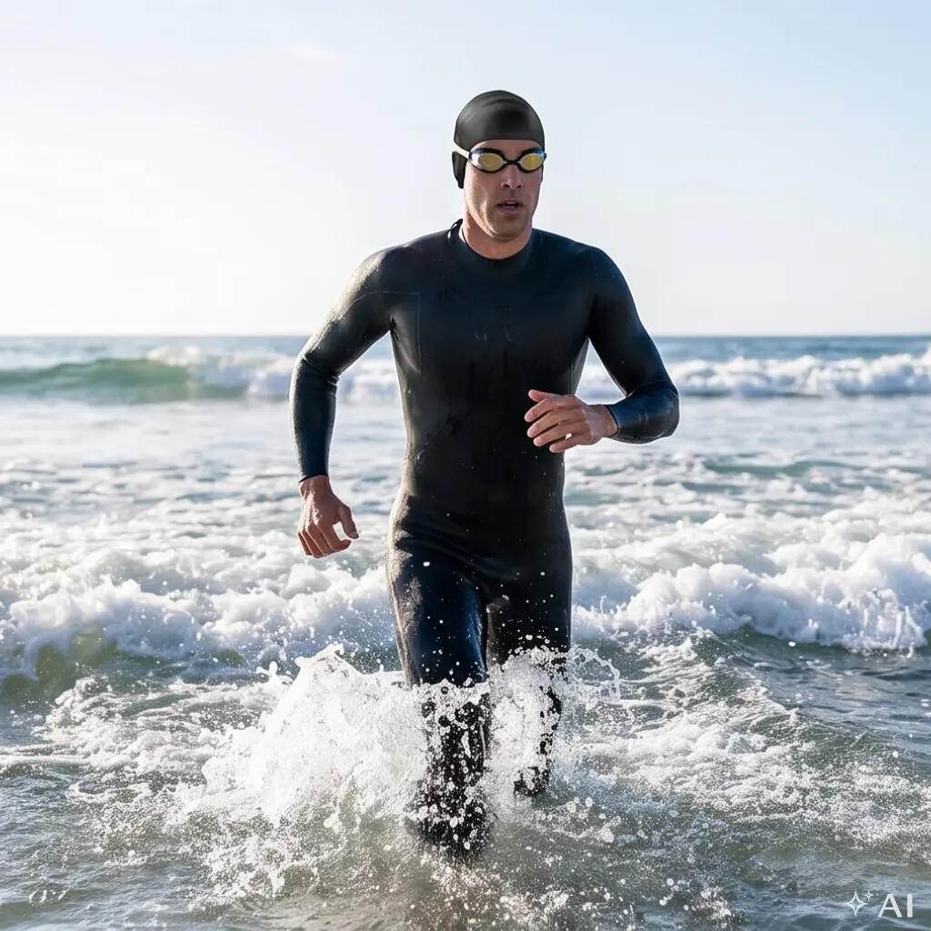 Czepek pływacki na długie włosy i uszy Aqua-Sport Ear Cap 7/10