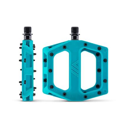 Paar DMR V11 Flat Pedalen Blauw