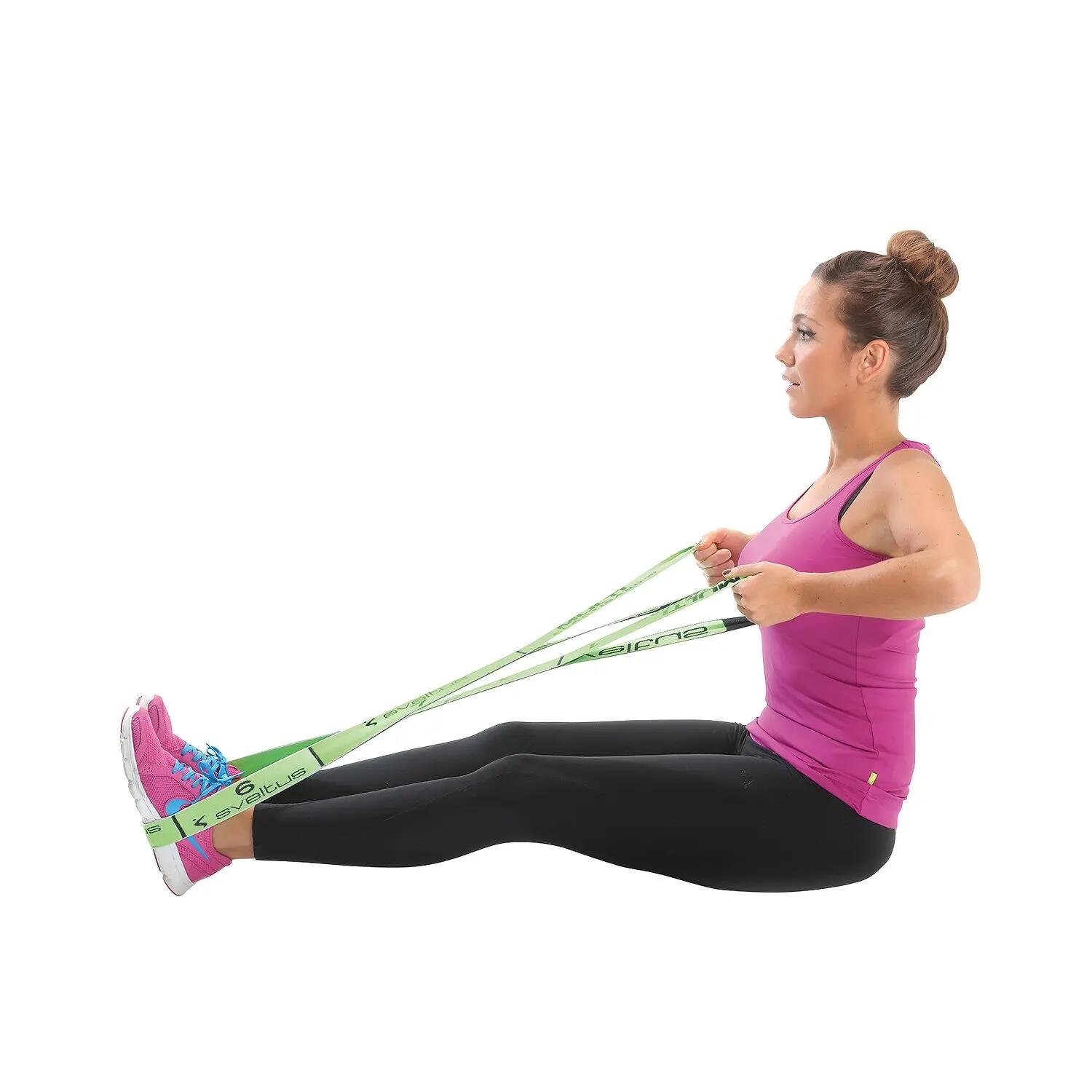 Guma oporowa Sveltus Multi Elastiband 10 kg zielona 6/7