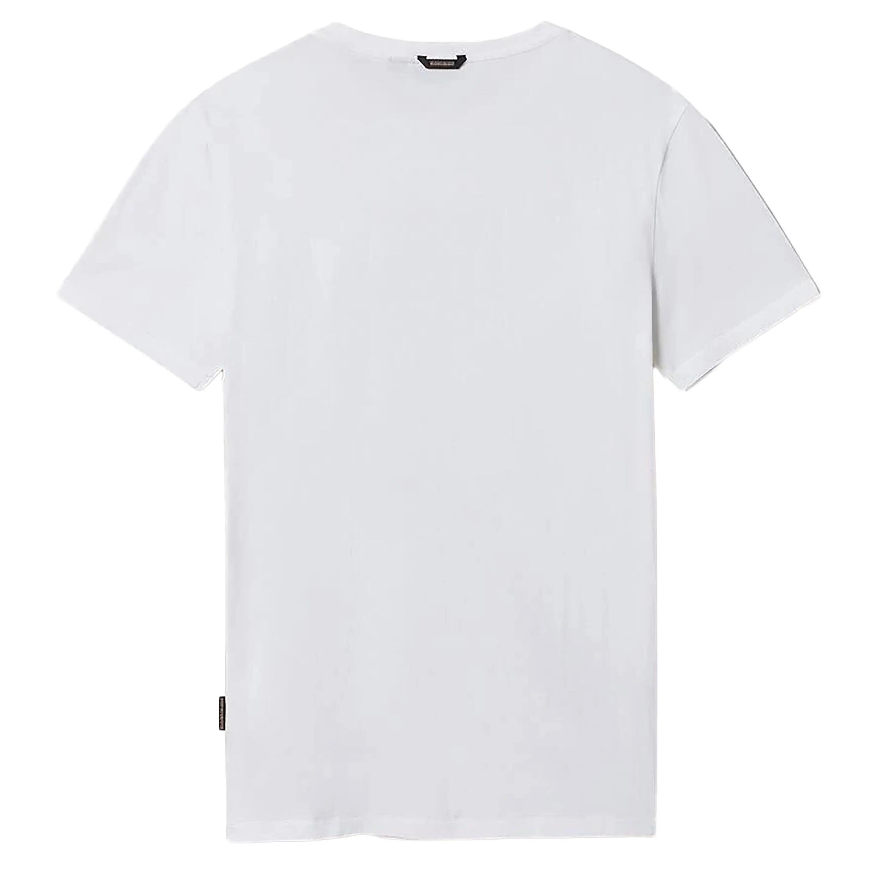 Napapijri Camiseta S-turin Blanco 2/4