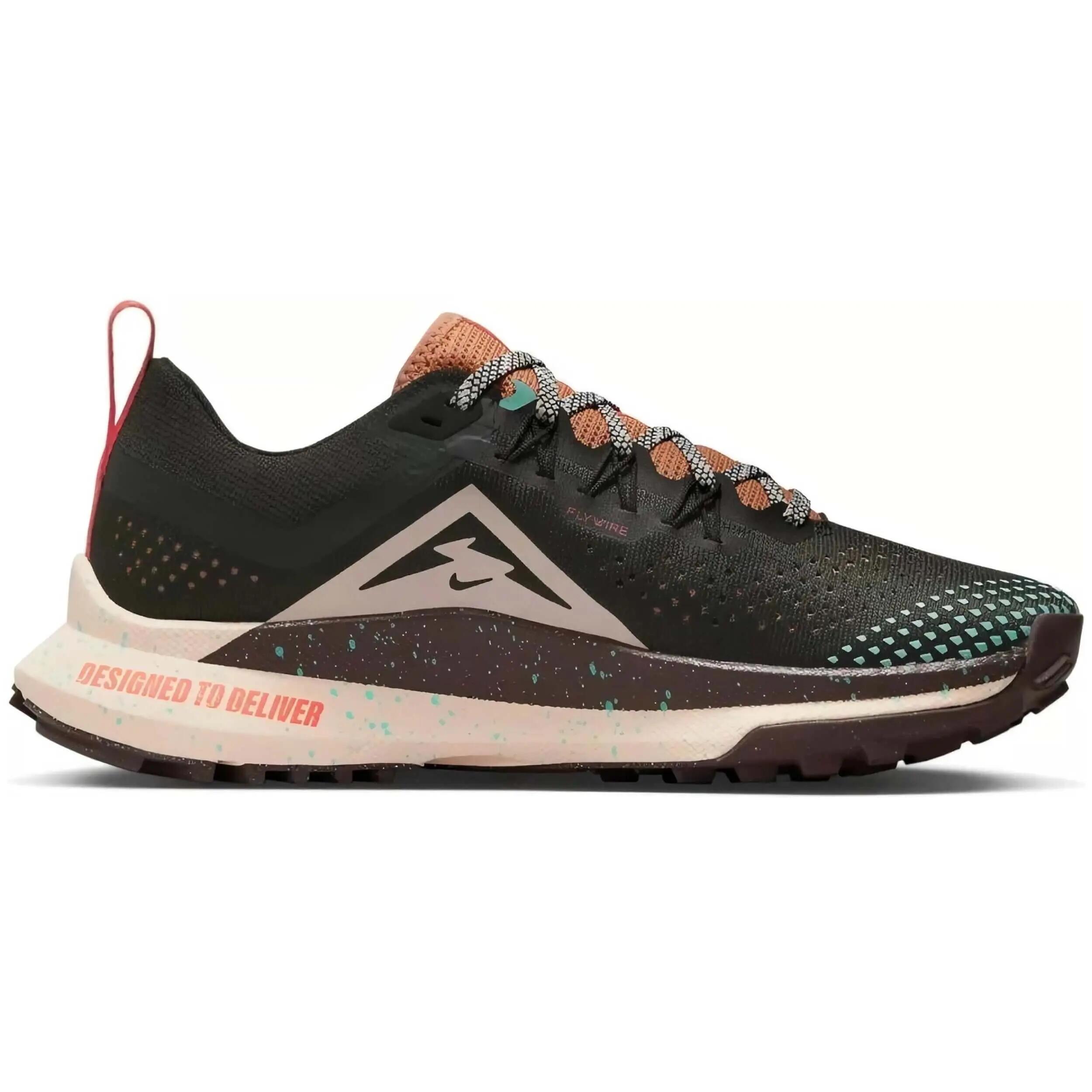 Nike React Pegasus Trail 4 Dark Pony Picante Red Earth Sail (Women's) — foto 3