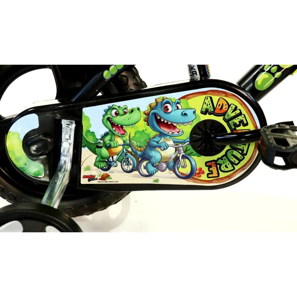 Rower dziecięcy DINOSAUR 12" z akcesoriami 4/6