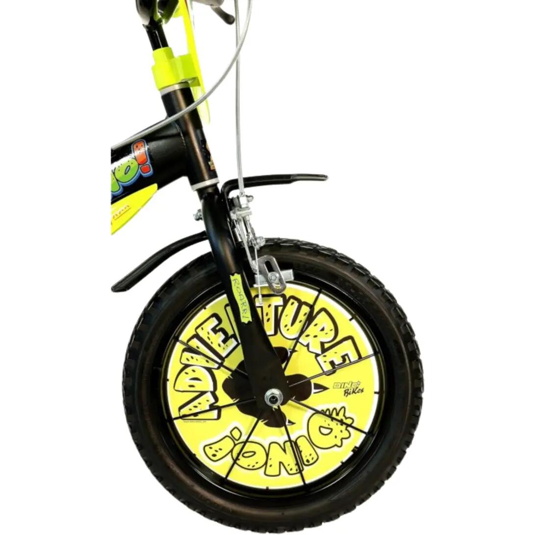 Rower dziecięcy DINOSAUR 14" z akcesoriami 4/5