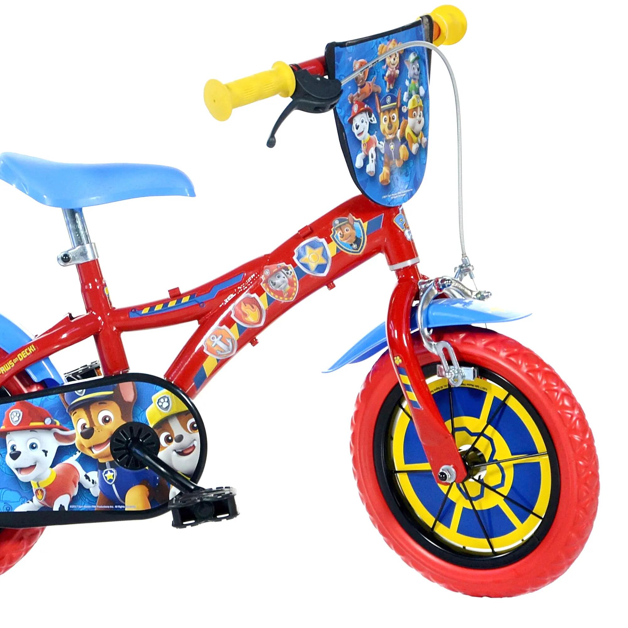 vélo enfant - 12" - rouge 3/4