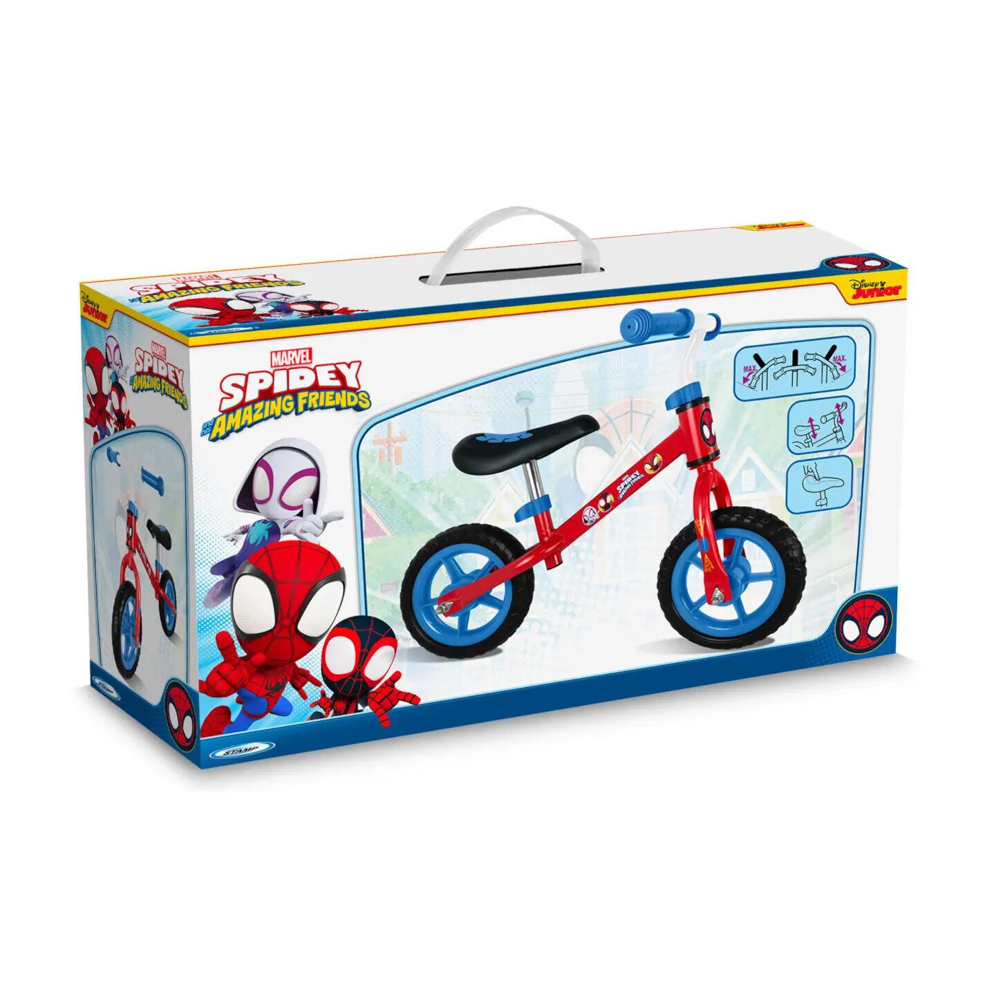 Loopfiets 10 inch 2-4 jaar Spidey 4/4